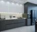Canadian RTI Kitchens offers Modern kitchen featuring sleek cabinetry and integrated appliances, showcasing Canadian-made design trends and style options